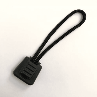 Plastic Zipper Pull | Flat with Cord (2 Pack) - Emmaline Bags Inc. - Bag Zippers