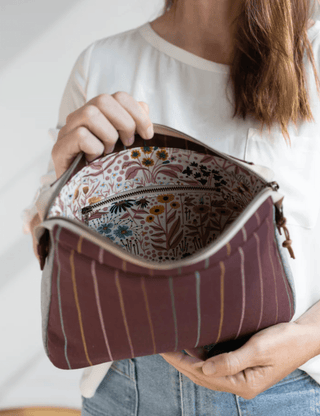 Plover Pouch by Noodlehead (Printed Paper Pattern) - Emmaline Bags Inc.