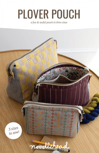 Plover Pouch by Noodlehead (Printed Paper Pattern) - Emmaline Bags Inc.