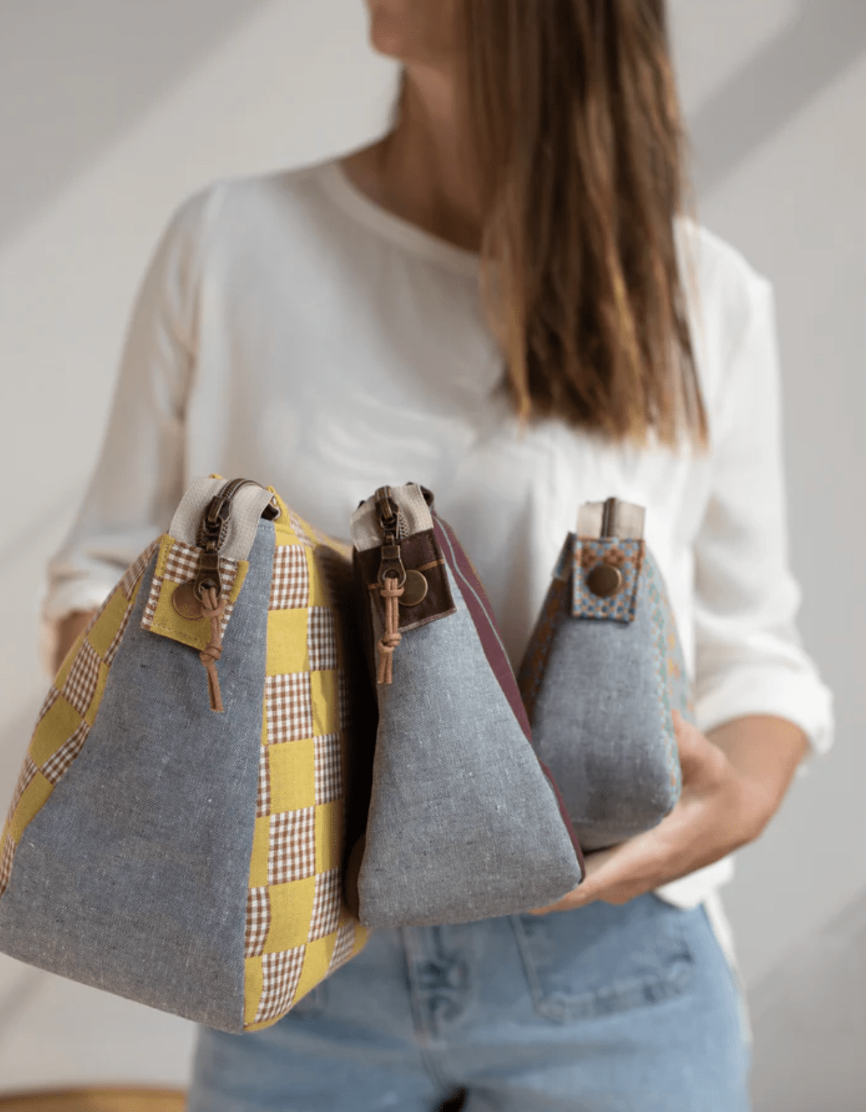Plover Pouch by Noodlehead (Printed Paper Pattern) Emmaline Bags