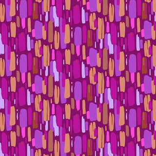 Plum Dapples | Daisy Crush for FIGO (¼ Yard) - Emmaline Bags Inc. - Fabric