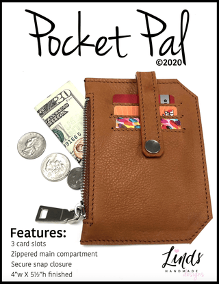 Pocket Pal by Linds Handmade (Printed Paper Pattern) - Emmaline Bags Inc.