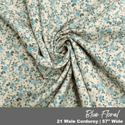 Printed Corduroy | 21 Wale (¼ yard)