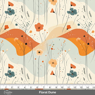 Printed Light Weight Cotton Canvas - 7.5 oz/square yard (Precut 1 Yard) - Emmaline Bags Inc. - Fabric