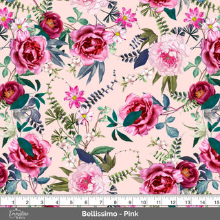 Printed Light Weight Cotton Canvas - 7.5 oz/square yard (Precut 1 Yard) - Emmaline Bags Inc. - Fabric