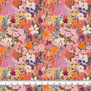 Printed Light Weight Cotton Canvas - 7.5 oz/square yard (Precut 1 Yard) - Emmaline Bags Inc. - Fabric