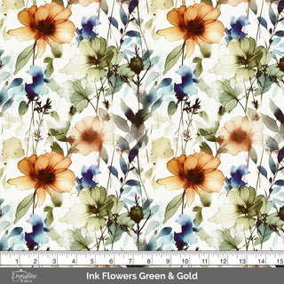 Printed Light Weight Cotton Canvas - 7.5 oz/square yard (Precut 1 Yard) - Emmaline Bags Inc. - Fabric