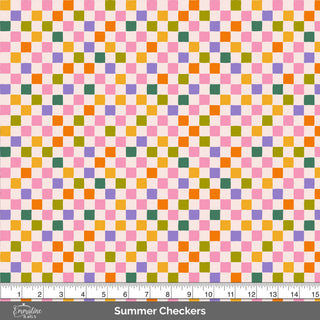Printed Light Weight Cotton Canvas - 7.5 oz/square yard (Precut 1 Yard) - Emmaline Bags Inc. - Fabric