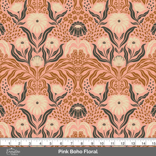 Printed Light Weight Cotton Canvas - 7.5 oz/square yard (Precut 1 Yard) - Emmaline Bags Inc. - Fabric