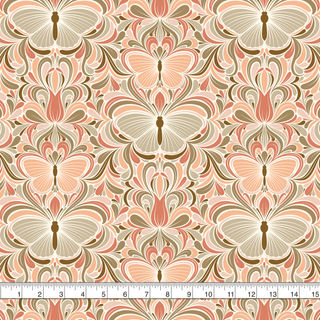 Printed Light Weight Cotton Canvas - 7.5 oz/square yard (Precut 1 Yard) - Emmaline Bags Inc. - Fabric