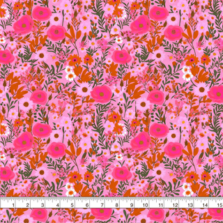 Printed Light Weight Cotton Canvas - 7.5 oz/square yard (Precut 1 Yard) - Emmaline Bags Inc. - Fabric