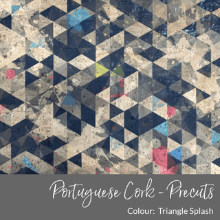 PRINTED PATTERN • Portuguese Cork Fabric • PRECUTS - Emmaline Bags Inc.