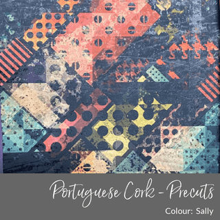 PRINTED PATTERN • Portuguese Cork Fabric • PRECUTS - Emmaline Bags Inc.