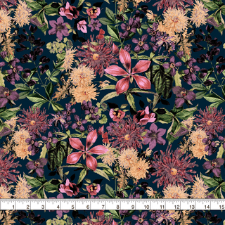 Printed Water Resistant Canvas - 6.5 oz/square yard (Precut 1 Yard - 36" x 60") - Emmaline Bags Inc. - Fabric