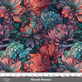 Printed Water Resistant Canvas - 6.5 oz/yd² (Precut 1 Yard - 36" x 60") - Emmaline Bags Inc. - Fabric