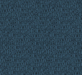 Prussian Alphabet | Memento by Ruby Star Society (¼ Yard) - Emmaline Bags Inc.-Fabric