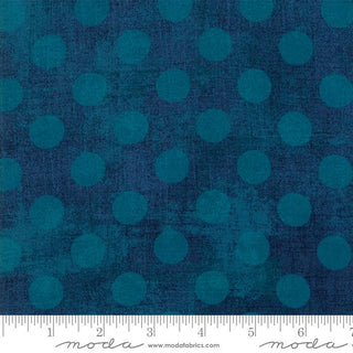 Prussian Blue • Grunge Hits the Spot (1/4 yard) - Emmaline Bags Inc.