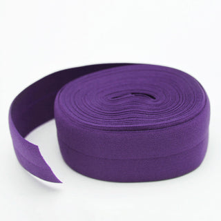 Purplicious | Zipper Valley Fold Over Elastic | 1" (25 mm) (4 Yards) - Emmaline Bags Inc.-Sewing Supplies & Notions