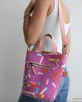 Quarry Tote by Noodlehead (Printed Paper Pattern) - Emmaline Bags Inc. - Sewing Patterns