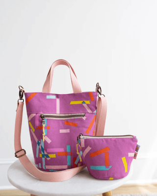Quarry Tote by Noodlehead (Printed Paper Pattern) - Emmaline Bags Inc. - Sewing Patterns