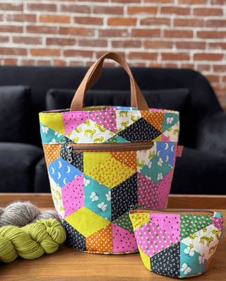 Quarry Tote by Noodlehead (Printed Paper Pattern) - Emmaline Bags Inc. - Sewing Patterns