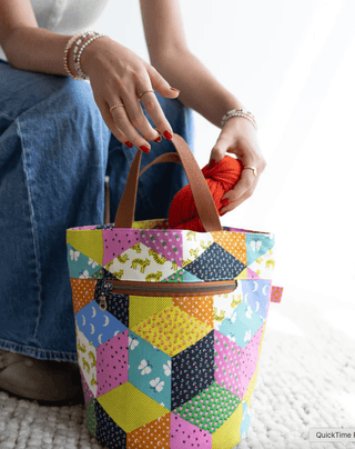 Quarry Tote by Noodlehead (Printed Paper Pattern) - Emmaline Bags Inc. - Sewing Patterns