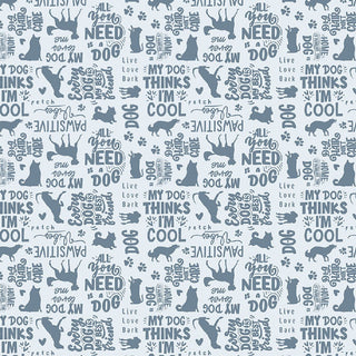 Quotes | Always by my Side by FIGO Studio (¼ Yard) - Emmaline Bags Inc.-Fabric