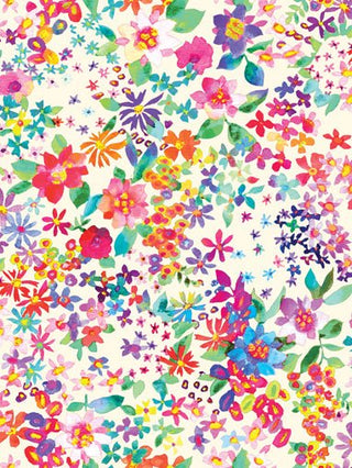 Rainbow Blooms // Gradients Euphoria by Moda (1/4 yard) - Emmaline Bags Inc.