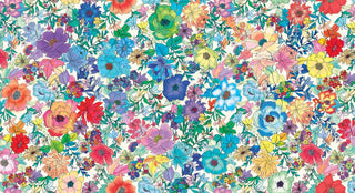 Rainbow Floradescent // Gradients Euphoria by Moda (1/4 yard) - Emmaline Bags Inc.