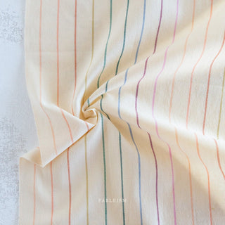 Rainbow Skinny Stripe | Lucky Loom by Fableism Supply Co. (1/4 Yard) - Emmaline Bags Inc. - Fabric