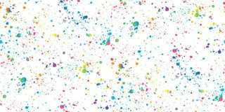 Rainbow Splatter // Gradients Euphoria by Moda (1/4 yard) - Emmaline Bags Inc.