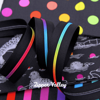 Rainbow Theory | Nylon Coil Zipper | Size 3 (3 Yards) - Emmaline Bags Inc. - Bag Zippers