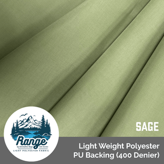 Range | Light Polyester Lining (400 Denier) - Emmaline Bags Inc.-Fabric