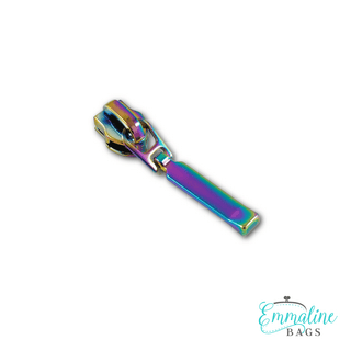 Rectangle Drop | Emmaline Zipper Sliders with Pulls | SIZE5* (10 pack) - Emmaline Bags Inc. - Emmaline Zippers