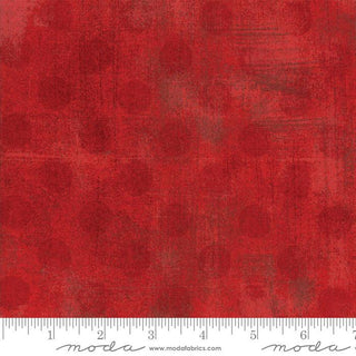 Red • Grunge Hits the Spot (1/4 yard) - Emmaline Bags Inc.