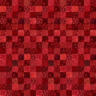 Red Patchwork | Oh Canada 14 Stonehenge (1/4 Yard) - Emmaline Bags Inc. - Fabric