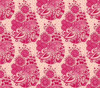 Red Totem | Overdressed by Anna Maria Parry (1/4 Yard) - Emmaline Bags Inc. - Fabric