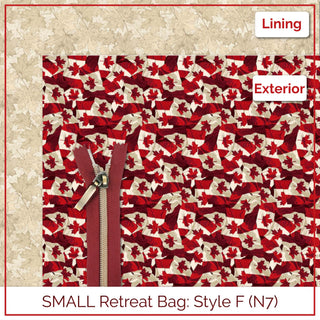 Retreat Bag Kit - SMALL - COTTON - Emmaline Bags Inc.