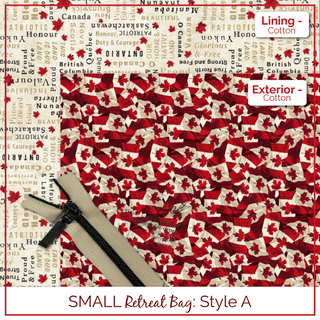 Retreat Bag Kit | SMALL | COTTON - Emmaline Bags Inc.-Bag Kit