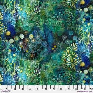 Reve // L'Heure Bleu for FreeSpirit (1/4 yard) - Emmaline Bags Inc.