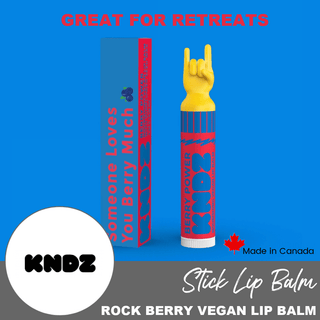 Rock Berry Power Vegan Lip Balm | KNDZ - Emmaline Bags Inc.-Sewing Supplies & Notions