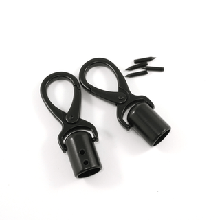 Rolled Handle or Tassel Cap Hook - 1/2" (13 mm) Inside Cap (2 Pack) - Emmaline Bags Inc.