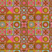 Rust Cottage Kitchen | Rhapsody by Anna Maria Textiles (¼ Yard)