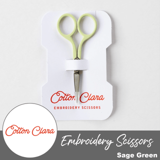 Sage Green | Embroidery Scissors - Emmaline Bags Inc. - Sewing Supplies & Notions