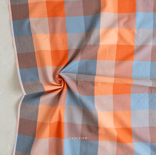 Sailor Wide Happy Checkers | Lumière by Fableism Supply Co. (¼ Yard) - Emmaline Bags Inc. - Fabric