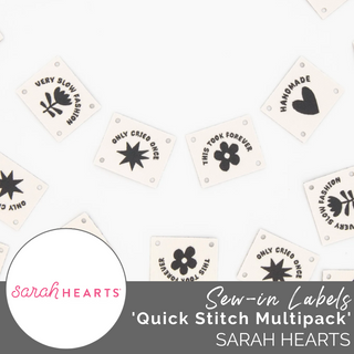 Sew-in Labels | Quick Stitch Multipack