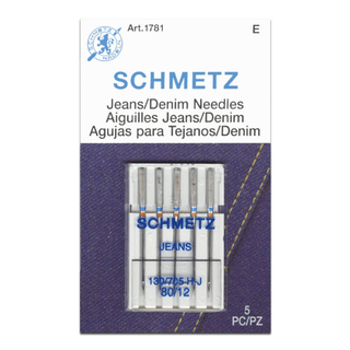 Schmetz Jeans/Denim Needle | Size 80/12 - Emmaline Bags Inc.-Sewing Supplies & Notions