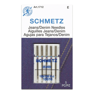 Schmetz Jeans/Denim Needles | Size 100/16 - Emmaline Bags Inc.-Sewing Supplies & Notions
