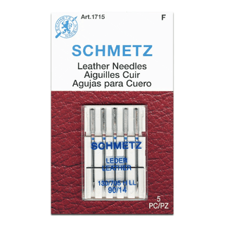 Schmetz Leather Needles | Size 90/14 - Emmaline Bags Inc.-Sewing Supplies & Notions