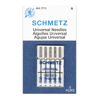 Schmetz Universal Needles | Assorted Sizes 70-90 | 5 Count - Emmaline Bags Inc.-Sewing Supplies & Notions